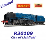 R30109 Hornby Parní lokomotiva Princess Coronation 4-6-2, 46250 "City of Lichfield", BR