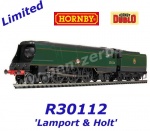 R30112 Hornby Steam Locomotive Merchant Navy 4-6-2, 35026 "Lamport & Holt" BR