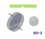 SO-2 Magnorail Transparent wheel for cyclist Magnorail System
