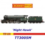 TT3005M Hornby TT Steam Locomotive A3 Class, "Night Hawk" 60078 of the BR