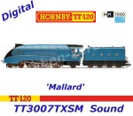 TT3007TXSM Hornby TT Steam Locomotive A4 Class, "Mallard" 4-6-2, 4468, LNER - Sound