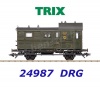 24987 Trix Zavazadlový vůz nákladního vlaku řady Pwg Pr 14, DRG