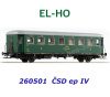 260501 EL-HO Osobní vůz Be 'Rybák' ČSD
