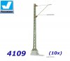 4109 Viessmann Standart Mast, 10 pcs