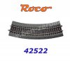 42522 Roco RocoLine 2,1 mm s gumovým podložím oblouk R2 = 358mm 30°