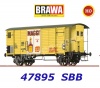 47895 Brawa Covered Freight Car Type K2 