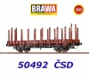 50492 Brawa Stake Car Type Ndh of the CSD