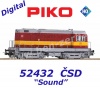 52432 Piko Motorová lokomotiva řady T435 'Hektor', ČSD - Zvuk