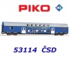 53114 Piko Doubledecker car class Bap of the CSD