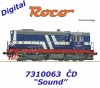 7310063 Roco Dieselová lokomotiva 742 007-8, ČD - zvuk