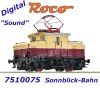 7510075 Roco Toothed rack electric locomotive of the Sonnblick-Bahn - Sound