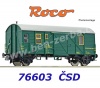 76603 Roco Doprovodný vůz nákladního vlaku řady D, ČSD