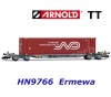 HN9766 Arnold TT   Kontejnerový vůz ERSA s kontejnerem 
