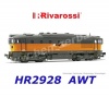 HR2928 Rivarossi  Dieselová lokomotiva řady  D753.7,  AWT