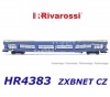 HR4383  Rivarossi Car transporter DDm 916, wih protective lateral grills, ZXBENET CZ