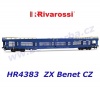 HR4383 Rivarossi  Autotransporter DDm 916, s mřížemi, ZXBENET