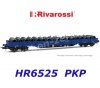HR6525 Rivarossi Stake Car Type Res loaded with wire coils of the PKP