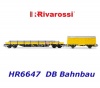 HR6647 Rivarossi Set dvou vozů stavební údržby, DB Bahnbau