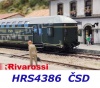 HRS4386 Rivarossi 4-dílná dvoupatrová jednotka Bp 920, ČSD, epocha III