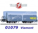 01079 Tillig TT Set of  two hopper cars Type Falls,Viamont a.s.