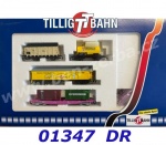 01347 Tillig TT Set of 4 freight cars  of the DR "Sebnitzer Modellbahntage"