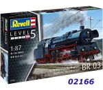 02166 Revell Lokomotiva BR 03, DB  - Stavebnice H0 1:87