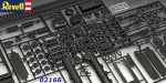 02166 Revell Lokomotiva BR 03, DB  - Stavebnice H0 1:87