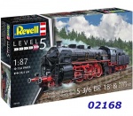 02168 Revell Lokomotiva BR18 S3/6 , DB  - Stavebnice H0 1:87