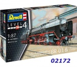 02172 Revell Lokomotiva BR02, DB  - Stavebnice H0 1:87