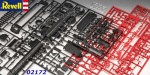 02172 Revell Lokomotiva BR02, DB  - Stavebnice H0 1:87
