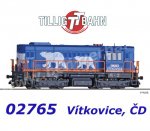 02765 Tillig TT Diesel Locomotive Class 740 of the Vitkovice, CD