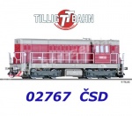 02767 Tillig TT Dieselová lokomotiva řady T 466.2, ČSD