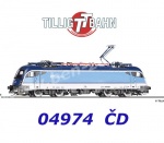 04974 Tillig TT Elektrická lokomotiva řady 1216 Taurus Railjet, ČD