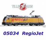 05034 Tillig TT  Elektrická lokomotiva řady 386, Regiojet