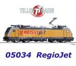 05034 Tillig TT  Elektrická lokomotiva řady 386, Regiojet