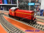080012 Albert Modell Dieselová lokomotiva řady T478.0512, ČSD