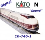 10-746-1 Kato N 6-dílná motorová jednotka řady BR 175, DR - Zvuk