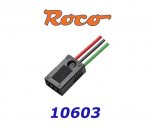 10603 Roco Cable Connector 3-Pin, 12pcs