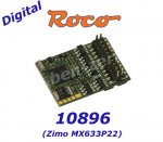 10896 ROCO lokdekodér PluX22 (ZIMO MX633P22)