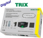 11100 TRIX MiniTRIX N  Digitální start set kolejí a centráíly Mobil Station, N