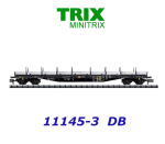 11145-3 TRIX MiniTRIX N Flat car Type Res 687 of the DB