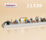 11339 Auhagen Platform equipment with figures H0