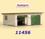 11456 Auhagen Double garage, H0