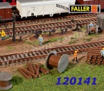 120141 Faller Trackside accessories, H0