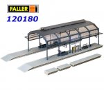 120180 Faller Covered trainstation platform, H0