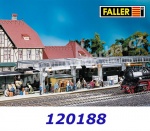 120188 Faller Platform with kiosk, H0