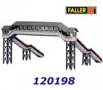 120198 Faller Covered footbridge, H0