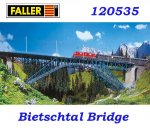 120535 Faller Dvoukolejný železniční most  "Bietschtal", 110 cm