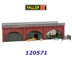 120571 Faller Arcades with shops and interior equipment, H0