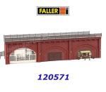 120571 Faller Arcades with shops and interior equipment, H0